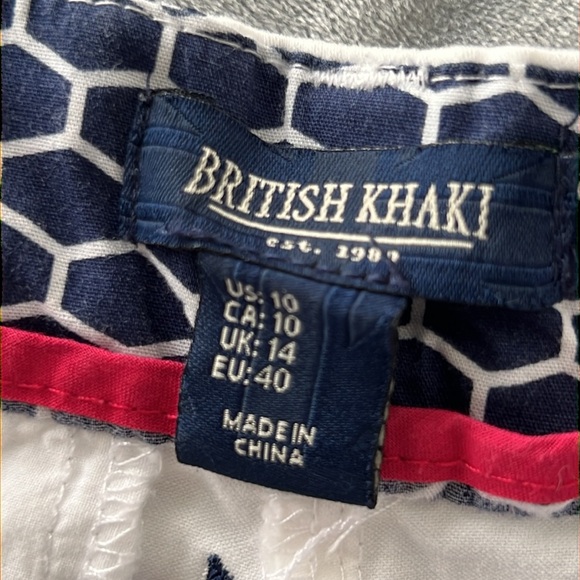 White with navy stars. Adorable for the 4th of July, Labor Day - Picture 2 of 4